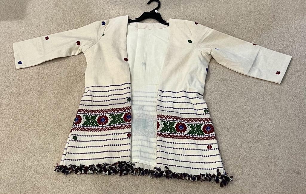 Cream Open Jacket