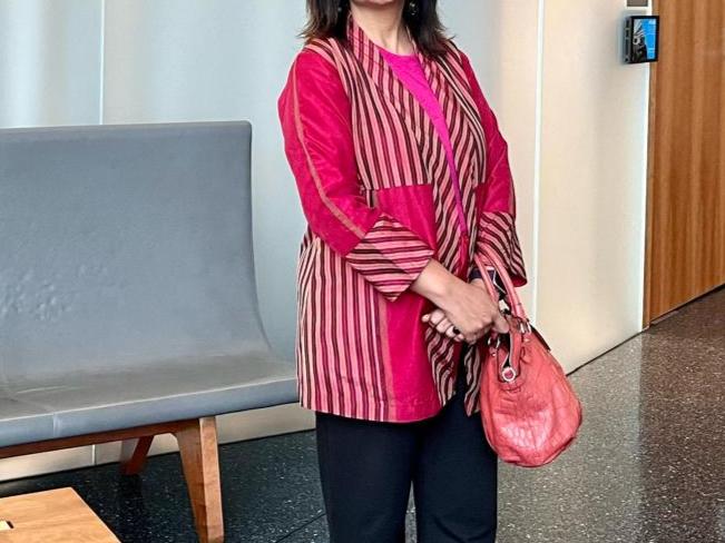 Stunning Magenta Silk Jacket