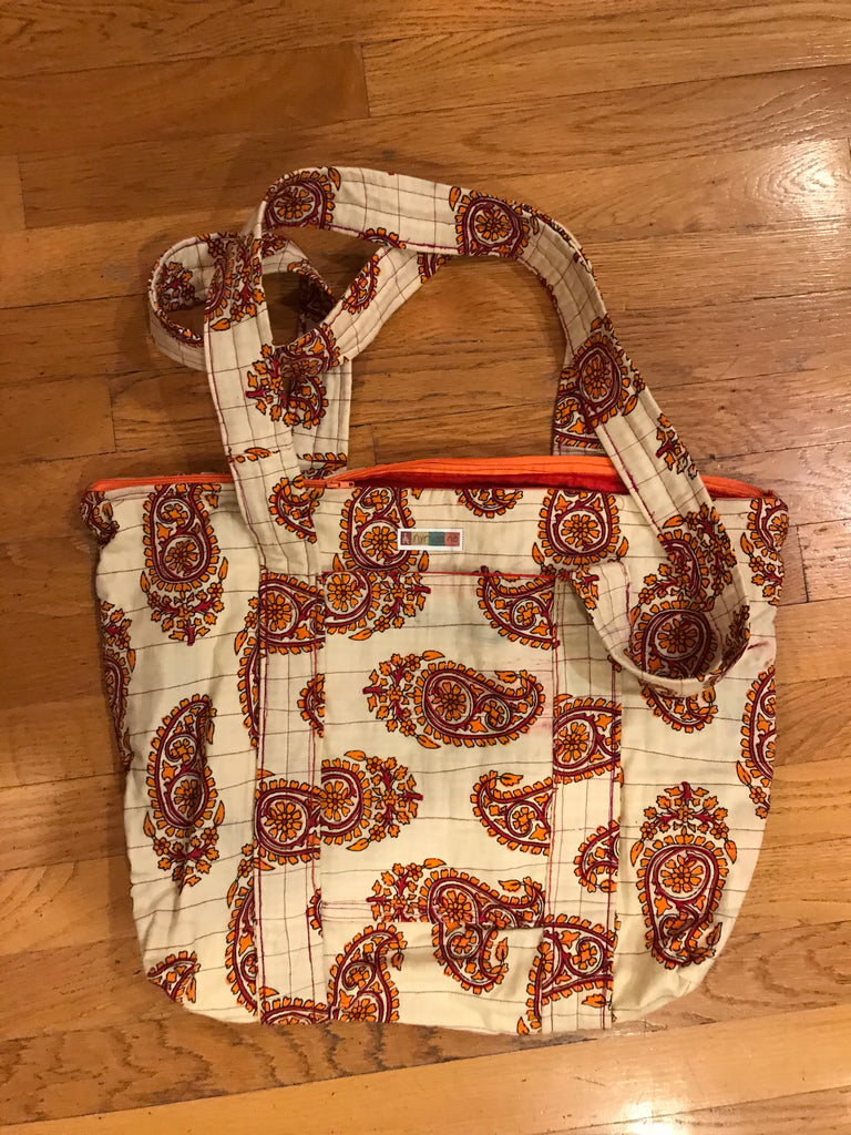 Paisley Shopping Bag