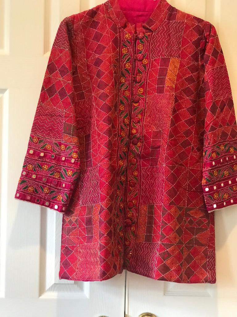Kantha Line - Pink Jacket