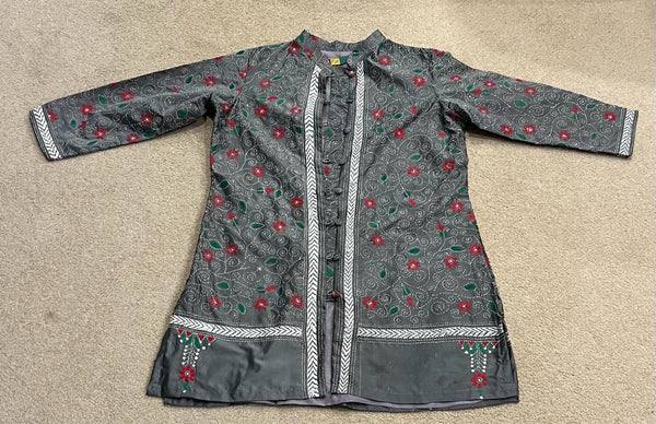 Kantha Silk Lined Jacket