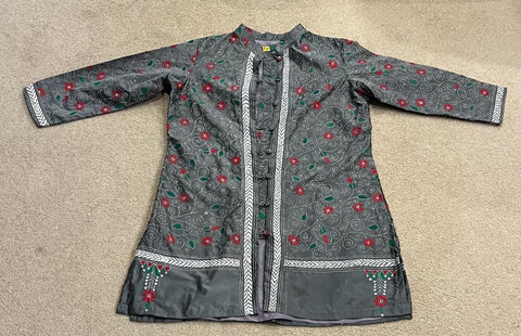 Kantha Silk Lined Jacket