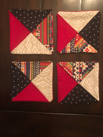Colorful Coasters (Set of 4)