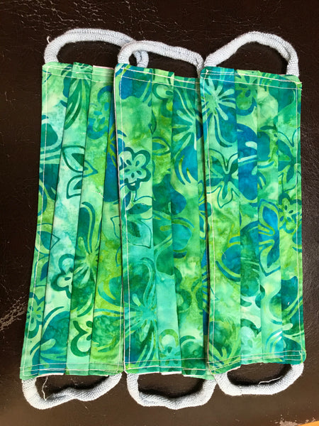 Batik Fabric Masks (Pack of 4)