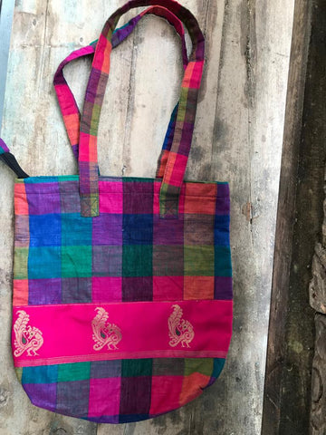 Madras Checks Bag